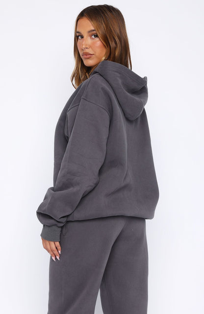Core Classic Oversized Hoodie Volcanic
