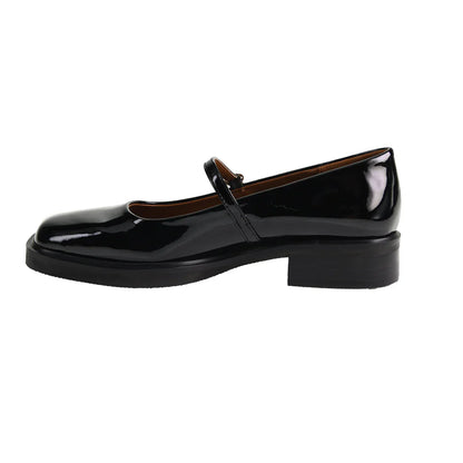 The Glossy Noir Mary Janes