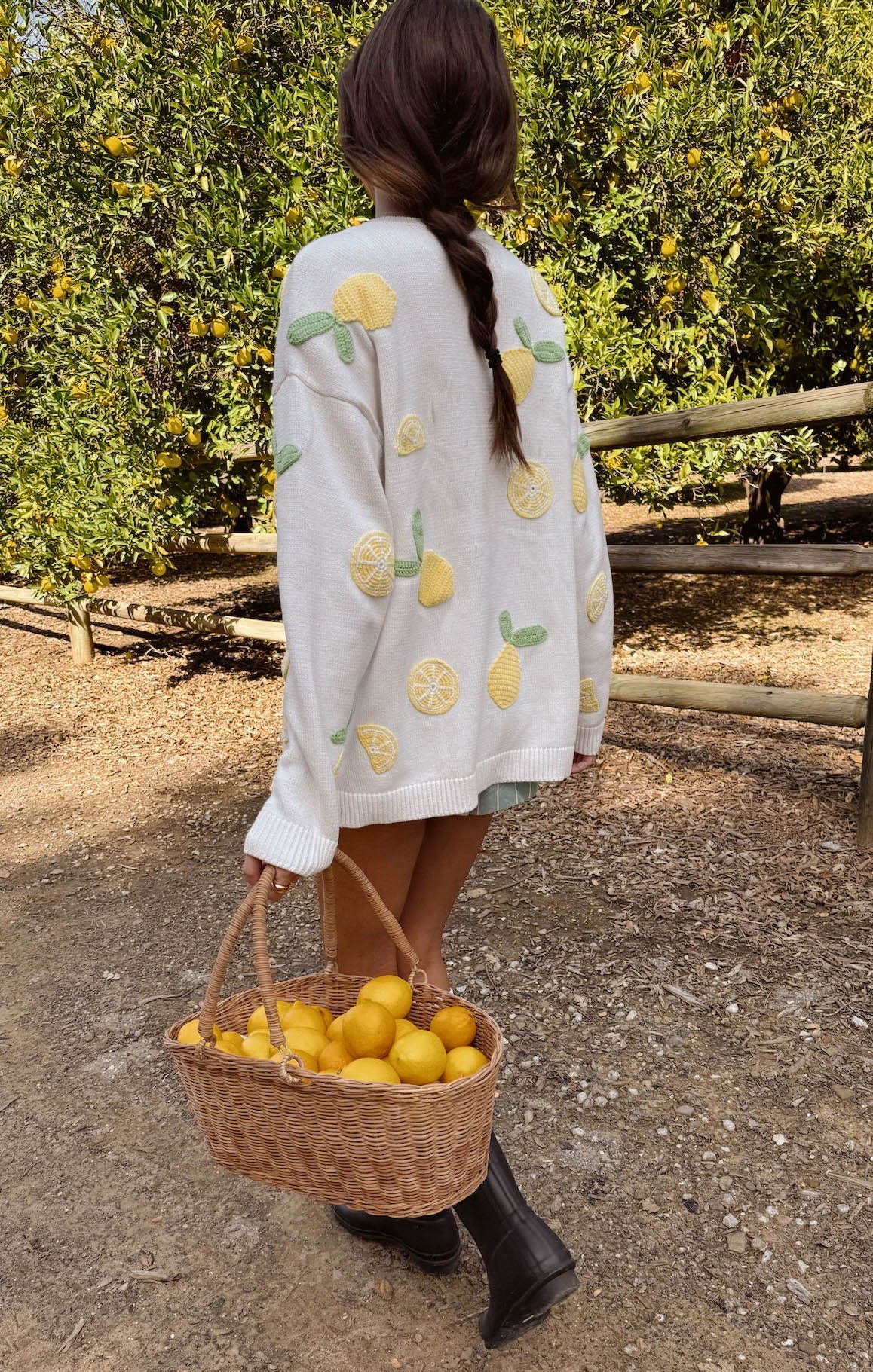 Go To Sweater ~ Lemon Sorbet Knit
