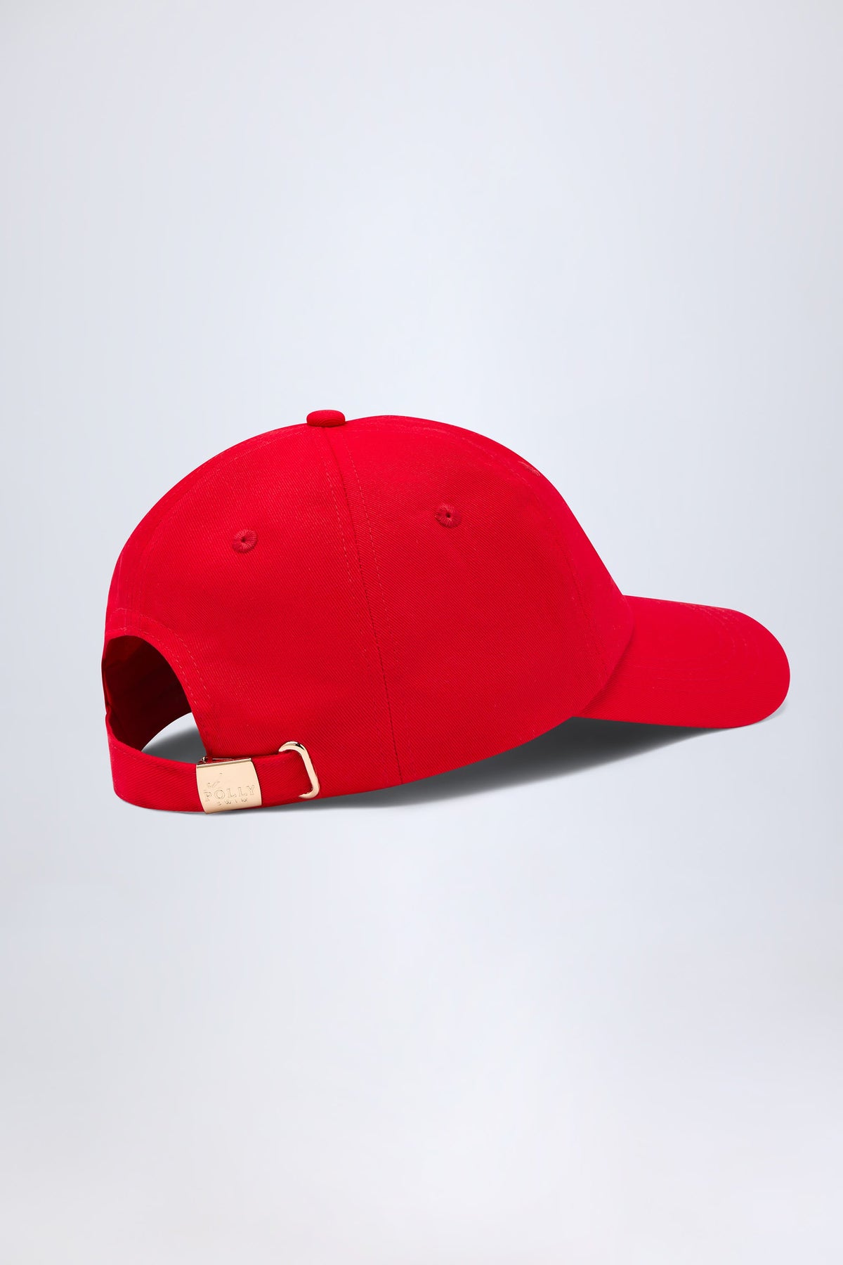 Logo Baseball Cap in Fiery Red
