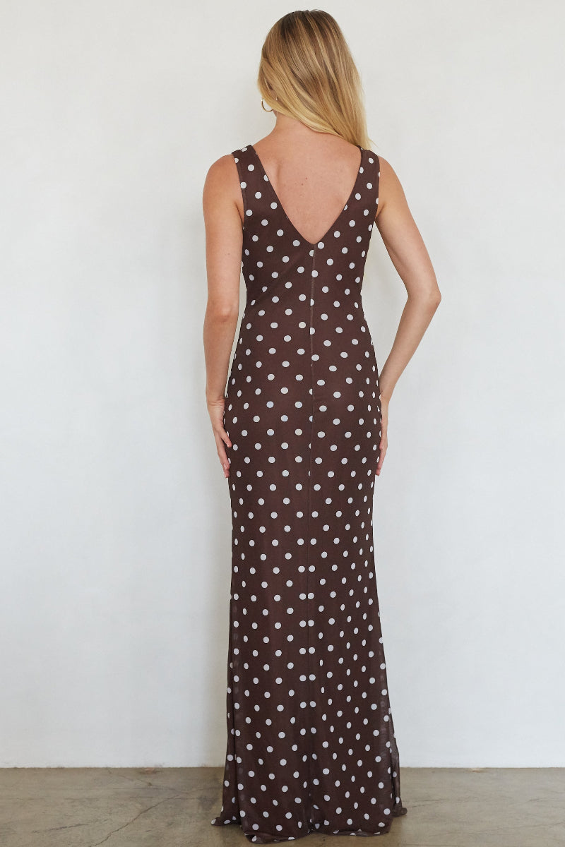 Lettie Mesh Maxi Dress