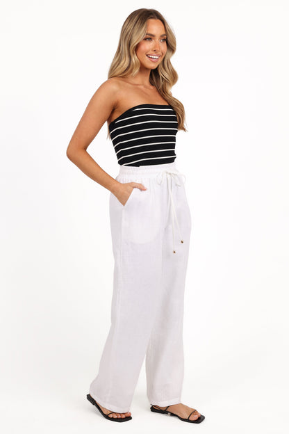 Wren Pant - White