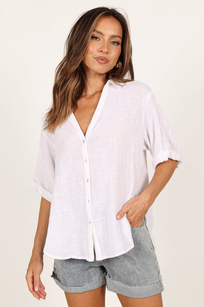 Dion Top - White