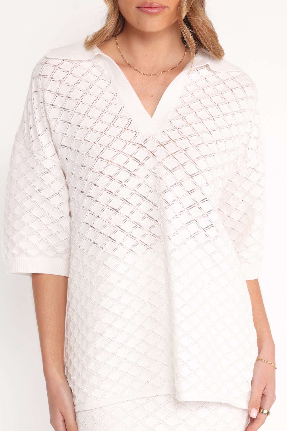 Meera Top - White
