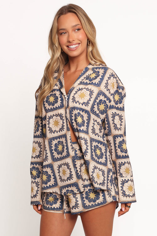 Rowena Shirt - Rowena Print