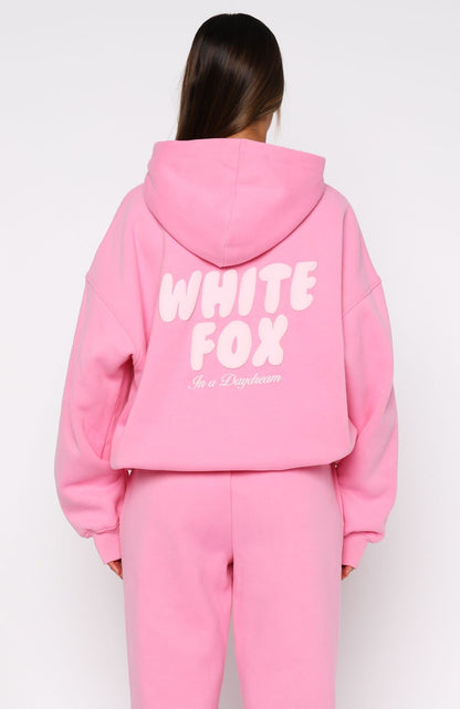 Daydreamers Nadia Oversized Hoodie Bubblegum