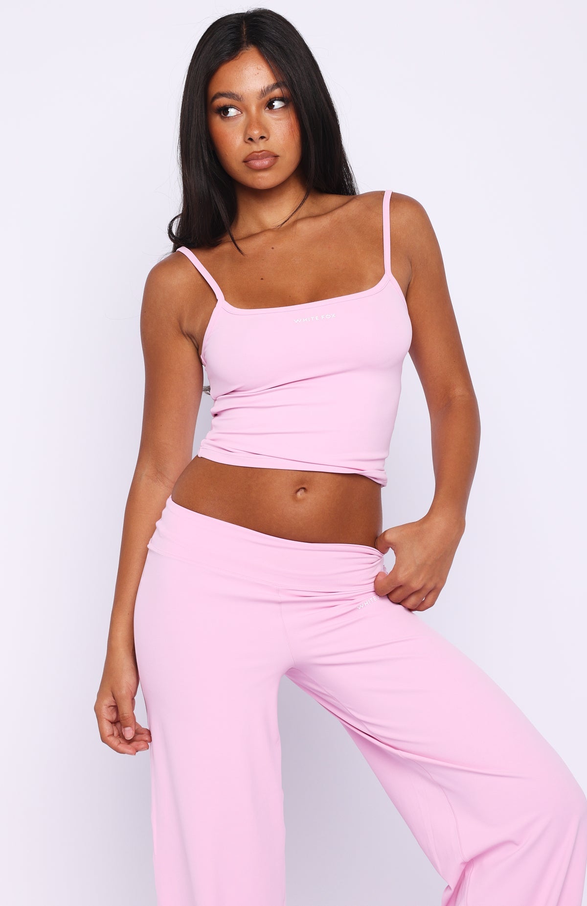 Core Strengths Tank Top Baby Pink