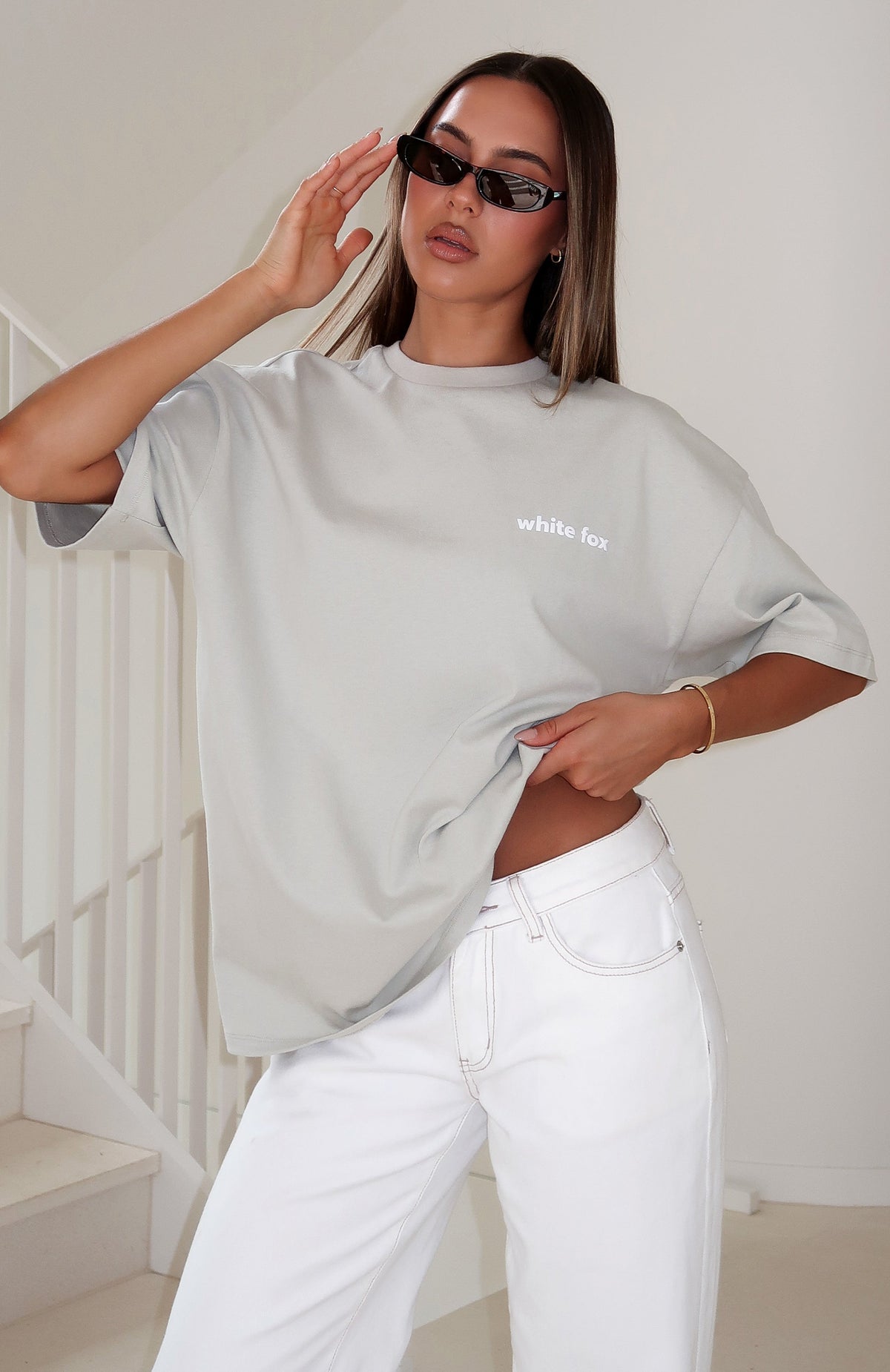 No Mercy Oversized Tee Sage